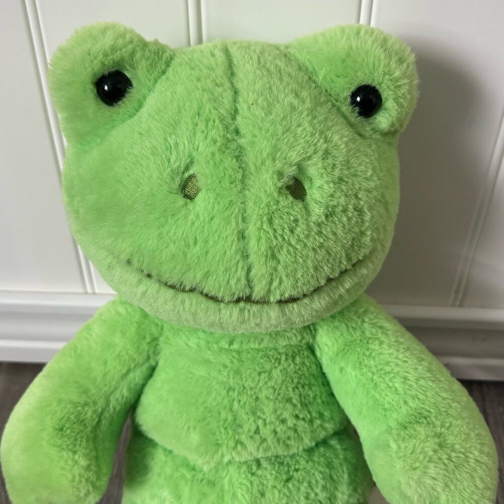 Build-A-Bear Spring Green Frog 16" - Picture 2 of 5